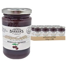 BARKER'S 巴可斯 BARKERS櫻桃果醬, 350g, 12瓶