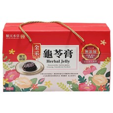 順天本草 金采龜苓膏禮盒, 1盒, 140g