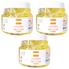 BE BIO with bio室內專用雙效防黴凝膠(金鑽)150g【除臭、防霉、抗菌 天然成分 嬰幼兒適用】, 3瓶