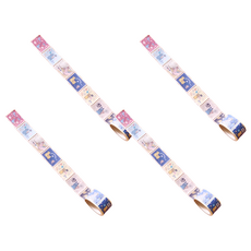 YENDAR 研達 Rody 彩繪郵票紙膠帶, 15mm x 5m，40週年紀念, 4捲