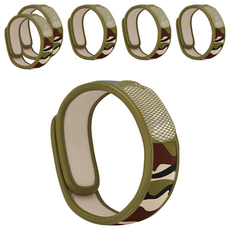 PARA'KITO 帕洛 天然精油防蚊成人手環 260 x 30 x 3mm 迷彩款, 10g, 6個