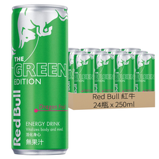 Red Bull 紅牛 火龍果風味能量飲料, 250ml, 24瓶