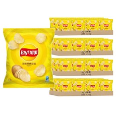 Lay's 樂事 洋芋片 美國經典原味, 34g, 48包