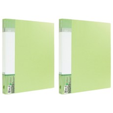 珠友文化 特 A4粉彩資料本 RB-40A 40頁, 2本, 綠色