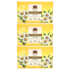 DONG JYUE 東爵好茶 洋甘菊靜茶, 1.8g*20包, 3盒
