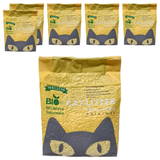 WELLON 威龍 BIO 細顆粒2.0 豆腐貓砂, 原味, 2.5kg, 6包