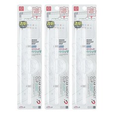 日本 NSH 磁吸功能透明文件夾 20cm, 透明色, 3個