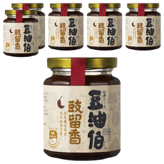 豆油伯 豉留香 傳統釀造辣醬, 260g, 6罐