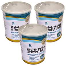 益富 益力壯 糖尿病適用配方 香草, 3罐, 750g