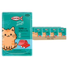 KUCINTA 科西塔 無穀貓餐包 鮪魚佐蟹肉棒凍, 80g, 48包