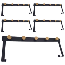 門後 鐵製木珠掛鈎 50x18cm, 5個