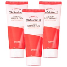 JIGOTT 維他命晚安面膜 緊緻肌膚, 180ml, 3條