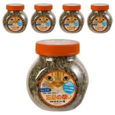 Canary 正午嫩採含花苞 22g C-S450 天然草本舒緩情緒 幫助排除毛球, 貓薄荷, 5罐