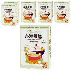 Chila 兒食樂 小米雞粥 野菜 - 適合6個月以上寶寶, 300g, 6盒