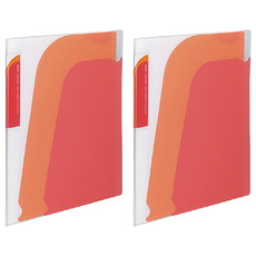 KOKUYO 國譽 NOViTA 10層檔案資料夾, 紅色, 2個