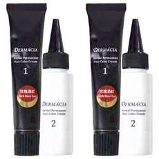 SnowIOU 樹飛雪 髮學院健康髮染髮霜, 玫瑰酒紅, 2組