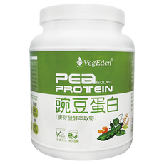 VegEden 蔬食伊甸園 豌豆蛋白 醇麥滋, 800g, 1罐