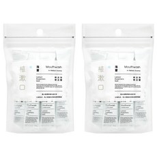 Shallop 刷樂 植漱口隨身包 海霧 10條入, 120ml, 2袋