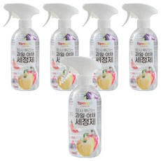 Tamsaa 蔬果清潔噴霧, 500ml, 5瓶