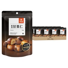 爭鮮 嚴選甘栗仁 純素, 100g, 24包