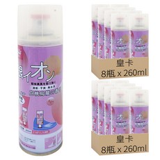 皇卡 鞋襪除臭噴劑, 白桃烏龍香, 260mL, 16瓶