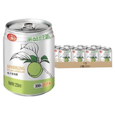 十全 果醋好氣 果醋氣泡飲，梅子口味，250ml，12罐
