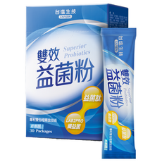 TAIYEN 台塩生技 雙效益菌粉, 1個, 30份