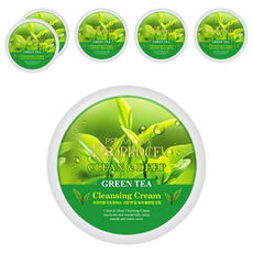 DEOPROCE 迪普詩 綠茶深層潔淨卸妝霜, 300g, 清潔及保護肌膚, 6罐