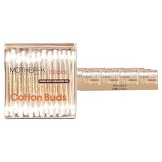 MOTHER-K 黏性幼兒棉棒 外用, 100入, 20盒