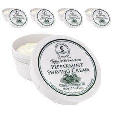 Taylor of Old Bond Street 刮鬍膏 沁涼薄荷 男士刮鬍首選, 150g, 5罐