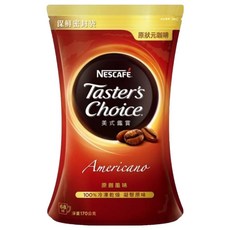 NESCAFE 雀巢咖啡 美式咖啡, 170g, 1包, 1包