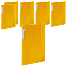 KOKUYO 國譽 NOViTA 收納資料夾 20頁, 黃色, 6本
