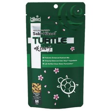 Hikari 高夠力 烏龜飼料, 浮水性, 添加善玉菌, 促進腸胃消化吸收, 45g, 1包