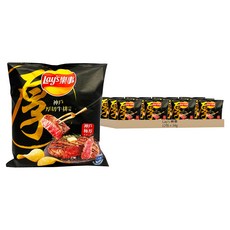 Lay's 樂事 洋芋片 神戶牛排口味, 34g, 12包