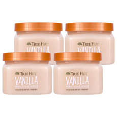 Tree Hut 樹上小屋 乳油木蜜糖身體磨砂膏 Vanilla 510g, 4件