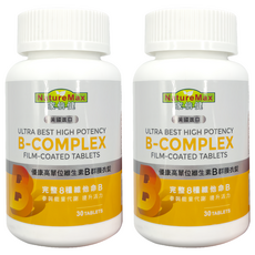 Angel LaLa 天使娜拉 家倍健 維他命B群錠 0.76g,30顆,2罐