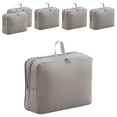 雙拉鍊壓縮收納袋 中, 6個