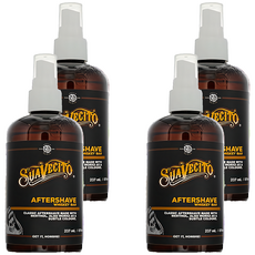 SUAVECITO 骷髏頭 Whiskey Bar 深焙威士忌鬍後水 8oz, 4瓶