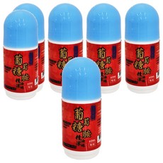 上辰堂 葡萄糖胺精油滾珠 60ml (舒緩疲勞、精油按摩、滾珠設計), 6瓶