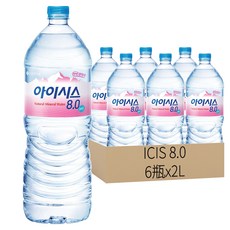 ICIS 8.0 礦泉水, 2L, 6瓶