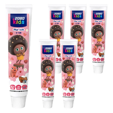 2080 KIDS 天才麵包理髮師兒童牙膏 80g 韓國產, 6條