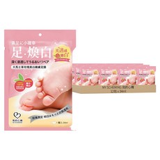 MY SCHEMING 我的心機 大馬士革玫瑰美白嫩膚足膜, 34ml, 1雙, 12包