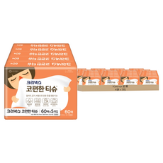 Kleenex 舒潔 舒鼻面紙 60張, 5包, 4袋