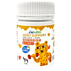 in plus 贏 蛋殼膜犬用 雙效呵護配方, 30顆, 2g, 關節保健, 1罐