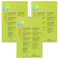 Sonett 律動 環保洗碗劑, 洗碗機專用 無香 3kg, 3盒