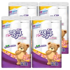 Thank You 優質三層壓紋捲筒衛生紙, 4個, 14m, 30個裝