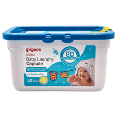 pigeon 貝親 嬰兒洗衣凝珠 42顆, 1盒, 420g