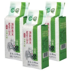 山水米 謙耕善米 有機台梗九號米, 二等, 600g, 3包