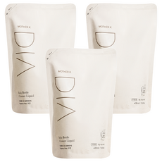 MOTHER-K DIA 純粹蔬果奶瓶清潔液補充包 韓國一級洗劑 EWG GREEN成分安全等級, 400ml, 3包