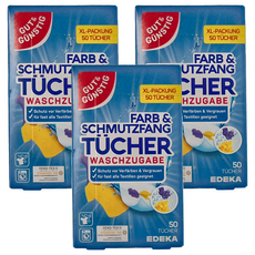 GUT&GUNSTIG 洗衣防染吸色紙，50張，XL加量版, 3盒